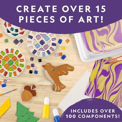 NATIONAL GEOGRAPHIC Mega Arts and Crafts Kit for Kids