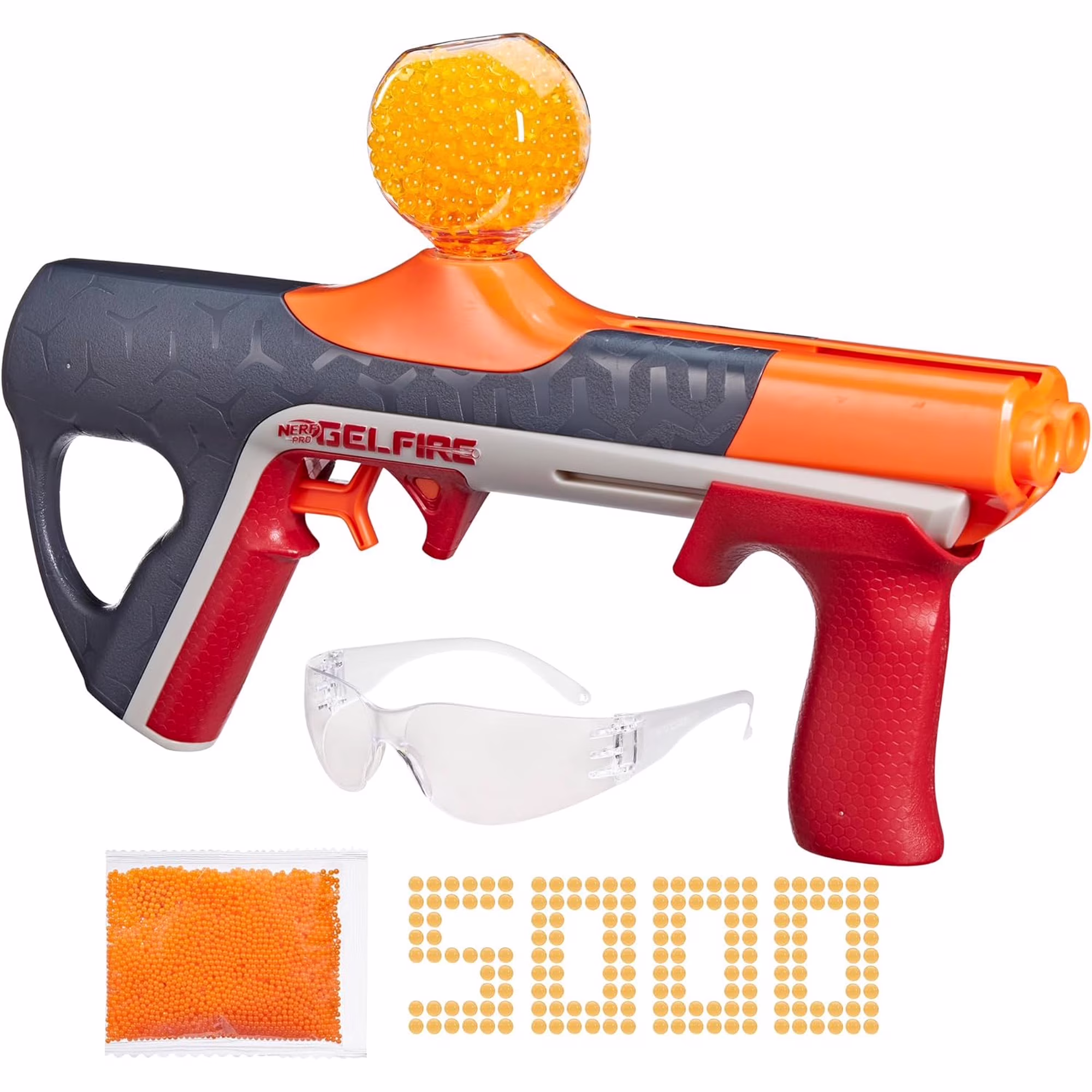 NERF Pro Gelfire Quadrant Blaster 5.000 Soft Super Absorben NERF Pro Gelfire Quadrant Blaster 5.000 Soft Super Absorben