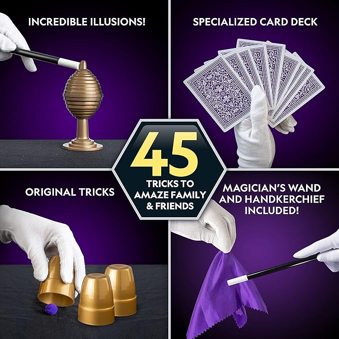 National Geographic Kids Magic Set 45 Magic Tricks National Geographic Kids Magic Set 45 Magic Tricks