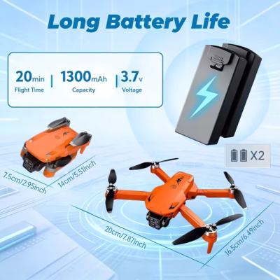 Ourlife Drone with Camera 2K for Kids Mini Foldable