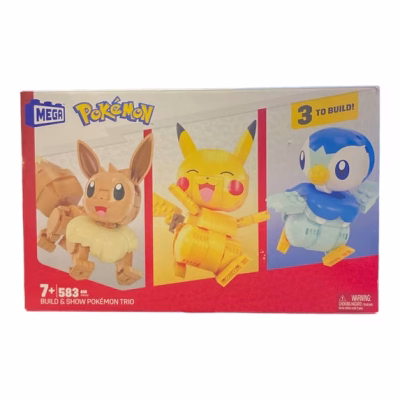 Pokemon Mega Construx Trio