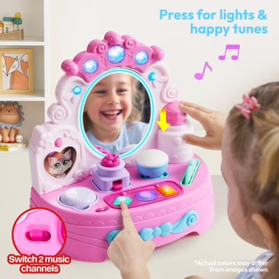 Princess Vanity Mirror Toy Pretend Play Vanity Set