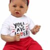 Realistic Reborn Baby Doll Black Girl Gift Set