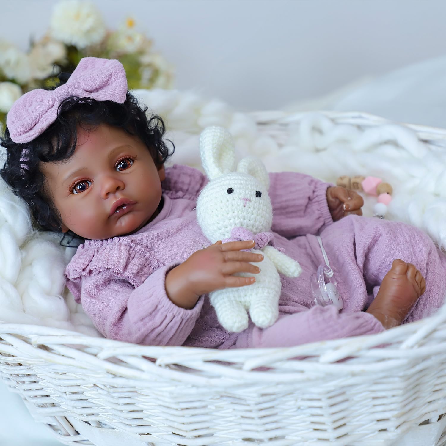 Realistic Reborn Baby Dolls Black Girl for Kids Realistic Reborn Baby Dolls Black Girl for Kids