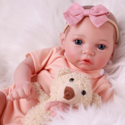 Reborn Baby Doll with Clothes Accessories for Kids