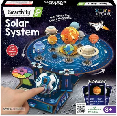 Smartivity Solar System Kit Gear-Driven Working Model of Planets