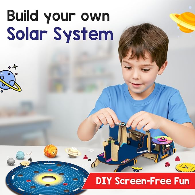Smartivity Solar System Kit Gear-Driven Working Model of Planets Smartivity Solar System Kit Gear-Driven Working Model of Planets