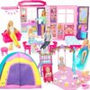 Style Shine Portable & Foldable Dollhouse with Furniture for Kids