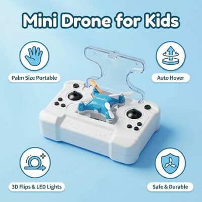 Mini Drone for Kids Indoor Portable Nano Quadcopter with Altitude Hold