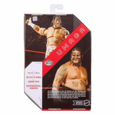 WWE Ultimate Edition Umaga Action Figure & Accessories Set
