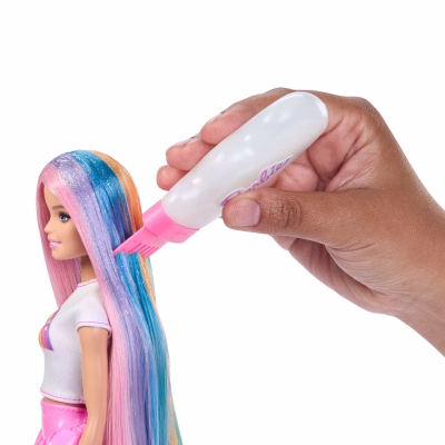 Barbie Rainbow Sparkle Hair Fashion Doll with Extra-Long Hair