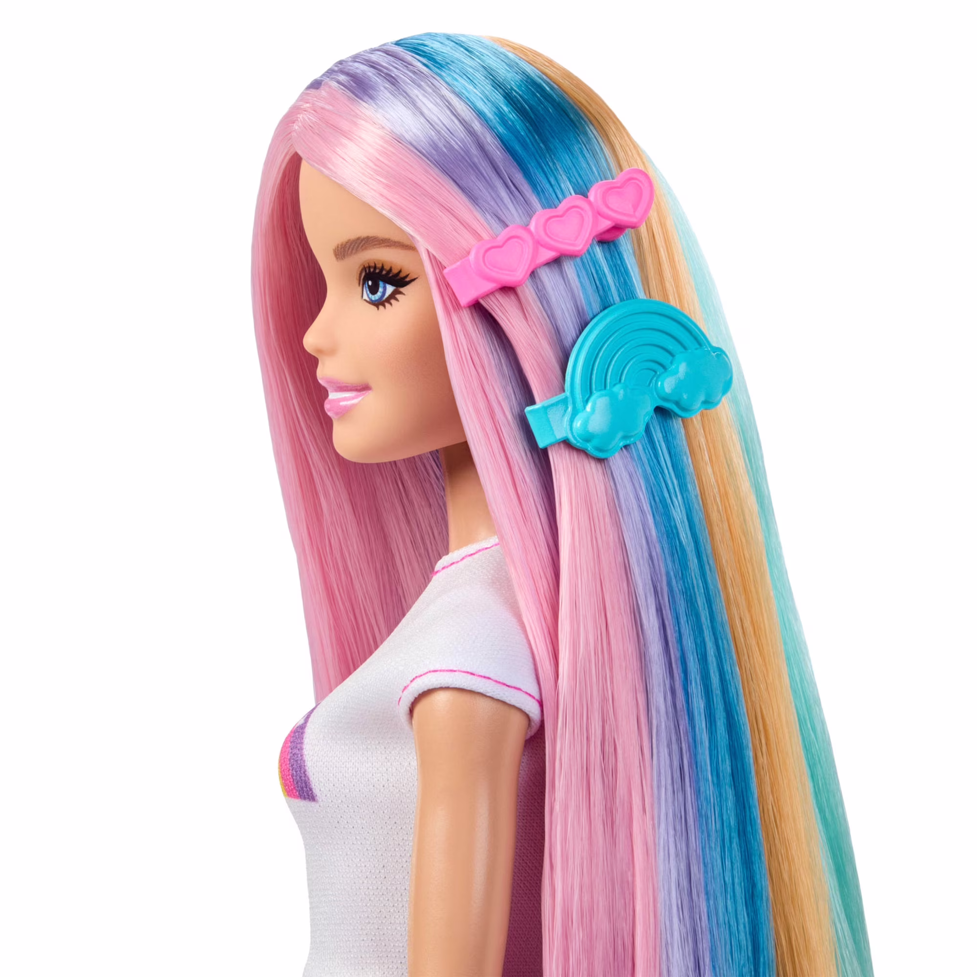 Barbie Rainbow Sparkle Hair Fashion Doll with Extra-Long Hair Barbie Rainbow Sparkle Hair Fashion Doll with Extra-Long Hair