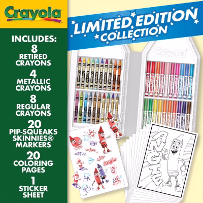 Crayola Mauve Limited Edition Art Case