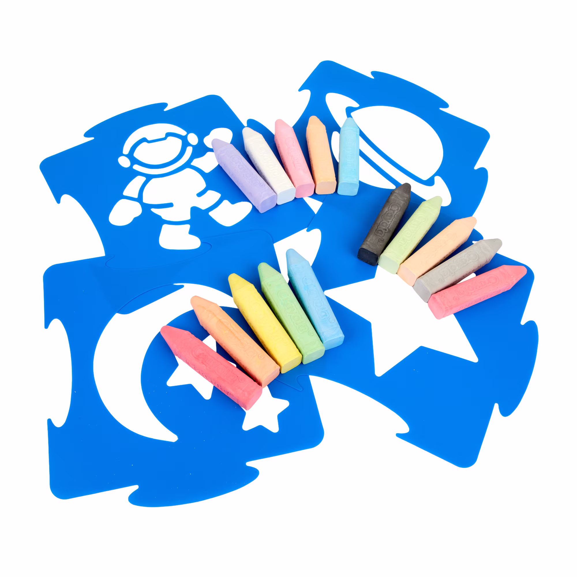 Crayola Sidewalk Chalk Stencils Games and Toys for Kids Crayola Sidewalk Chalk Stencils Games and Toys for Kids