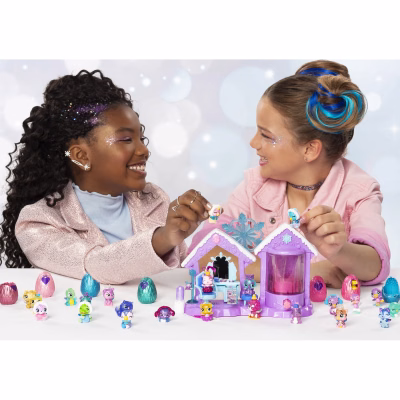Hatchimals CollEGGtibles Glitter Salon Playset