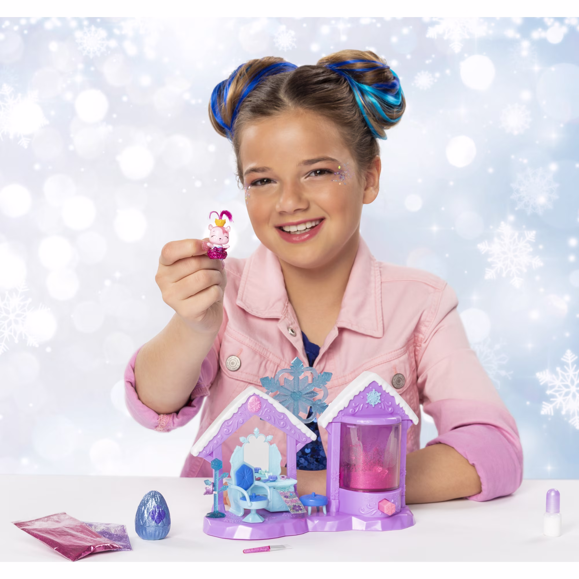 Hatchimals CollEGGtibles Glitter Salon Playset Hatchimals CollEGGtibles Glitter Salon Playset