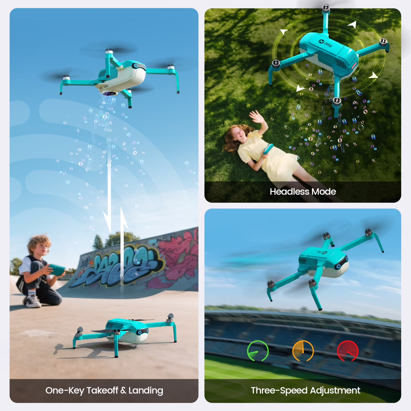 Holy Stone HS320 Foldable Double Solution Drone for Kids Holy Stone HS320 Foldable Double Solution Drone for Kids