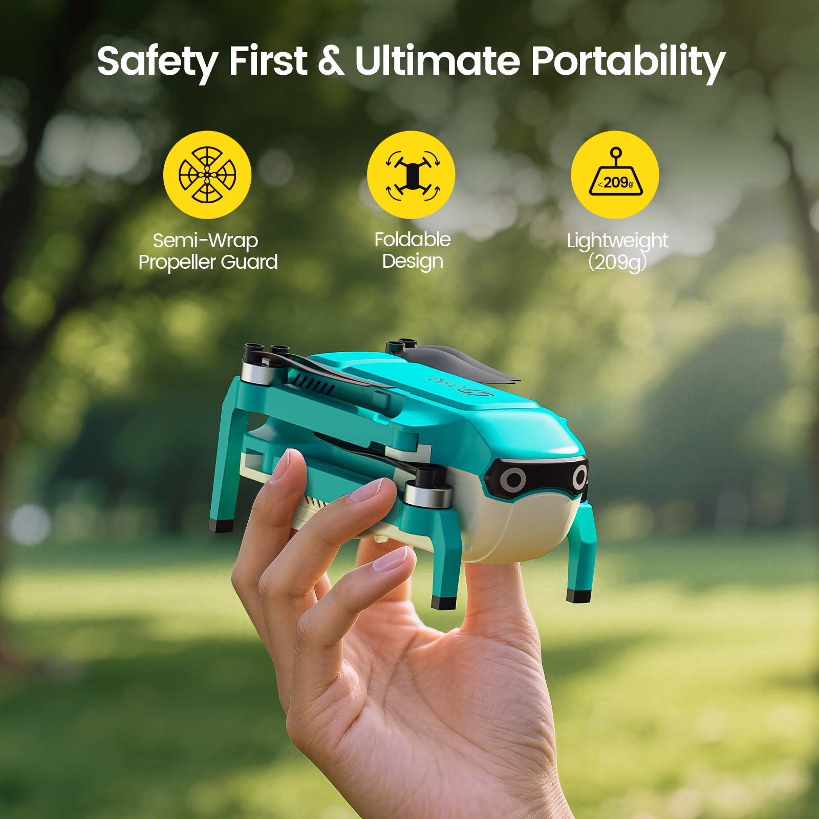 Holy Stone HS320 Foldable Double Solution Drone for Kids Holy Stone HS320 Foldable Double Solution Drone for Kids