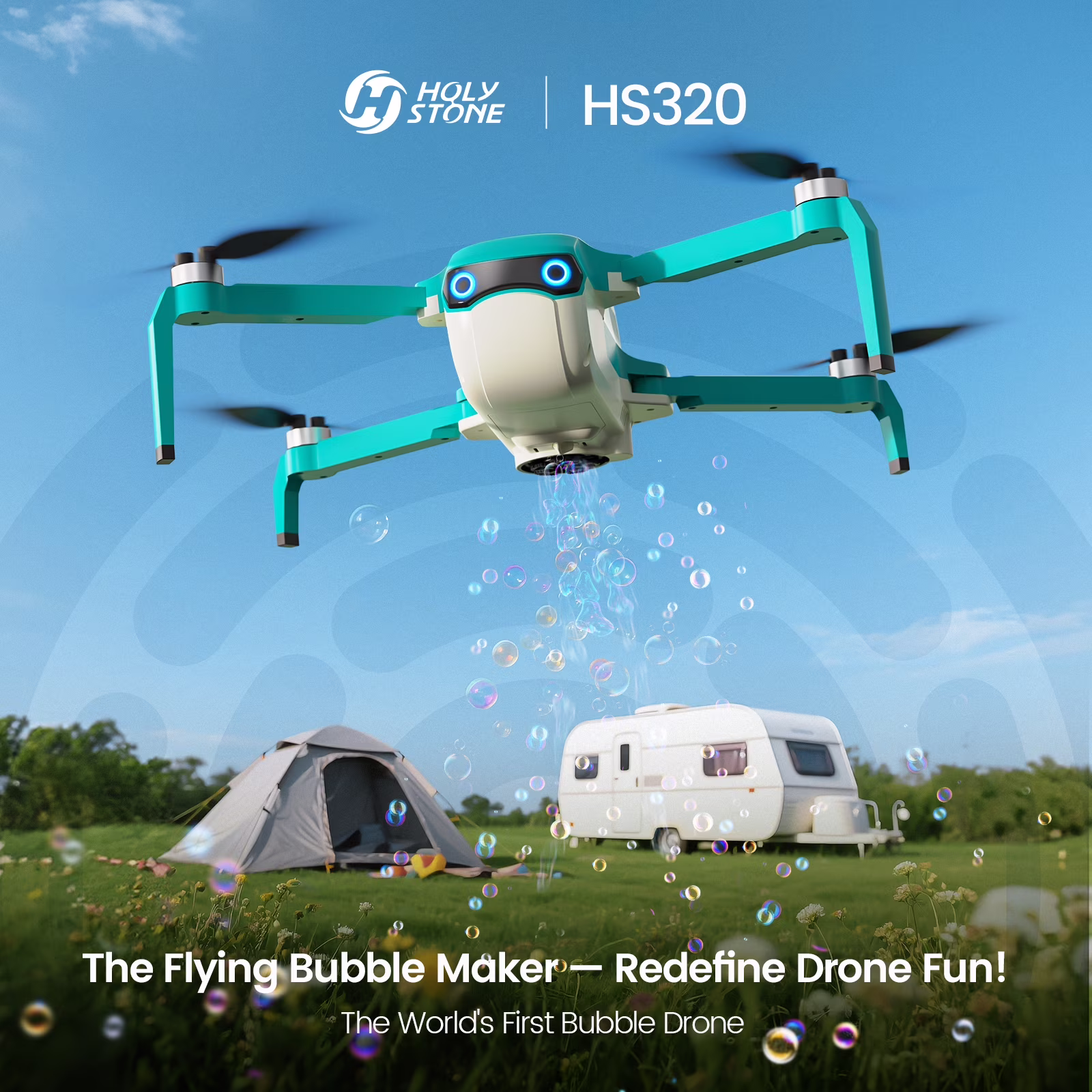 Holy Stone HS320 Foldable Double Solution Drone for Kids Holy Stone HS320 Foldable Double Solution Drone for Kids