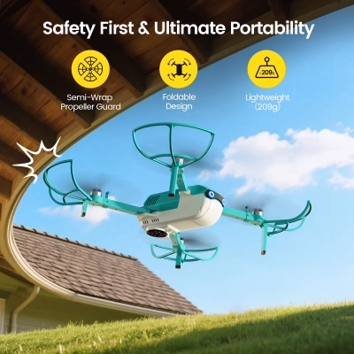 Holy Stone HS320 Foldable Double Solution Drone for Kids