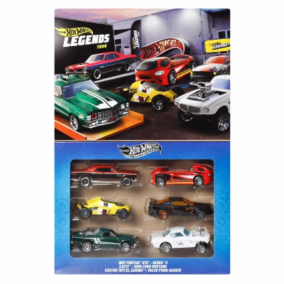 Hot Wheels Die Cast Toy Cars & Trucks Set of 6