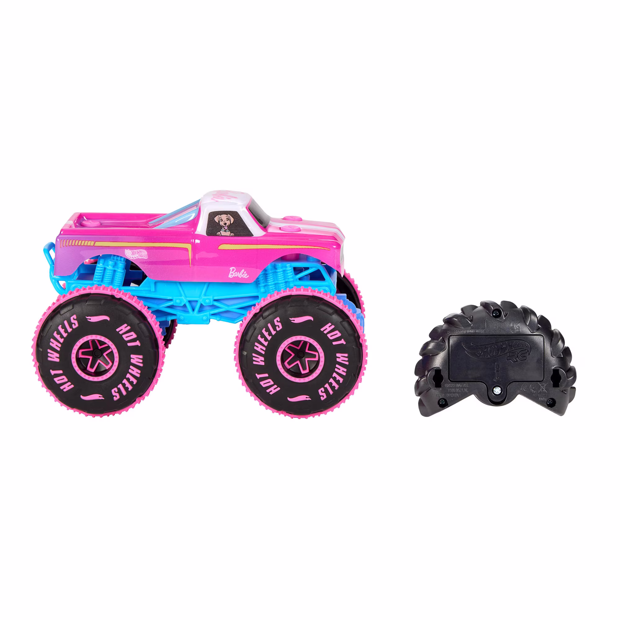 Hot Wheels Monster Trucks Barbie RC Toy Vehicle Hot Wheels Monster Trucks Barbie RC Toy Vehicle