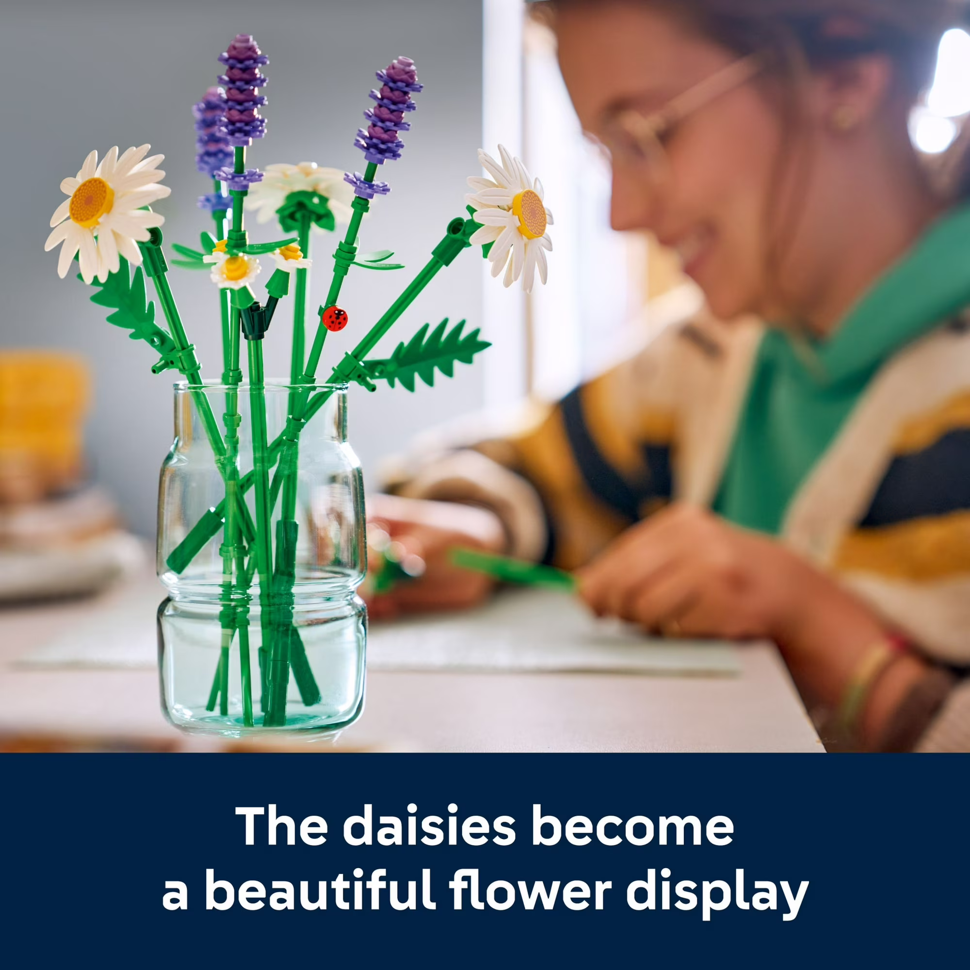 LEGO Botanicals Daisies Building Toy Birthday Gift for Kids LEGO Botanicals Daisies Building Toy Birthday Gift for Kids