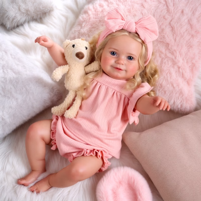Lifelike Reborn Baby Dolls Soft Cloth Adorable Playful Doll