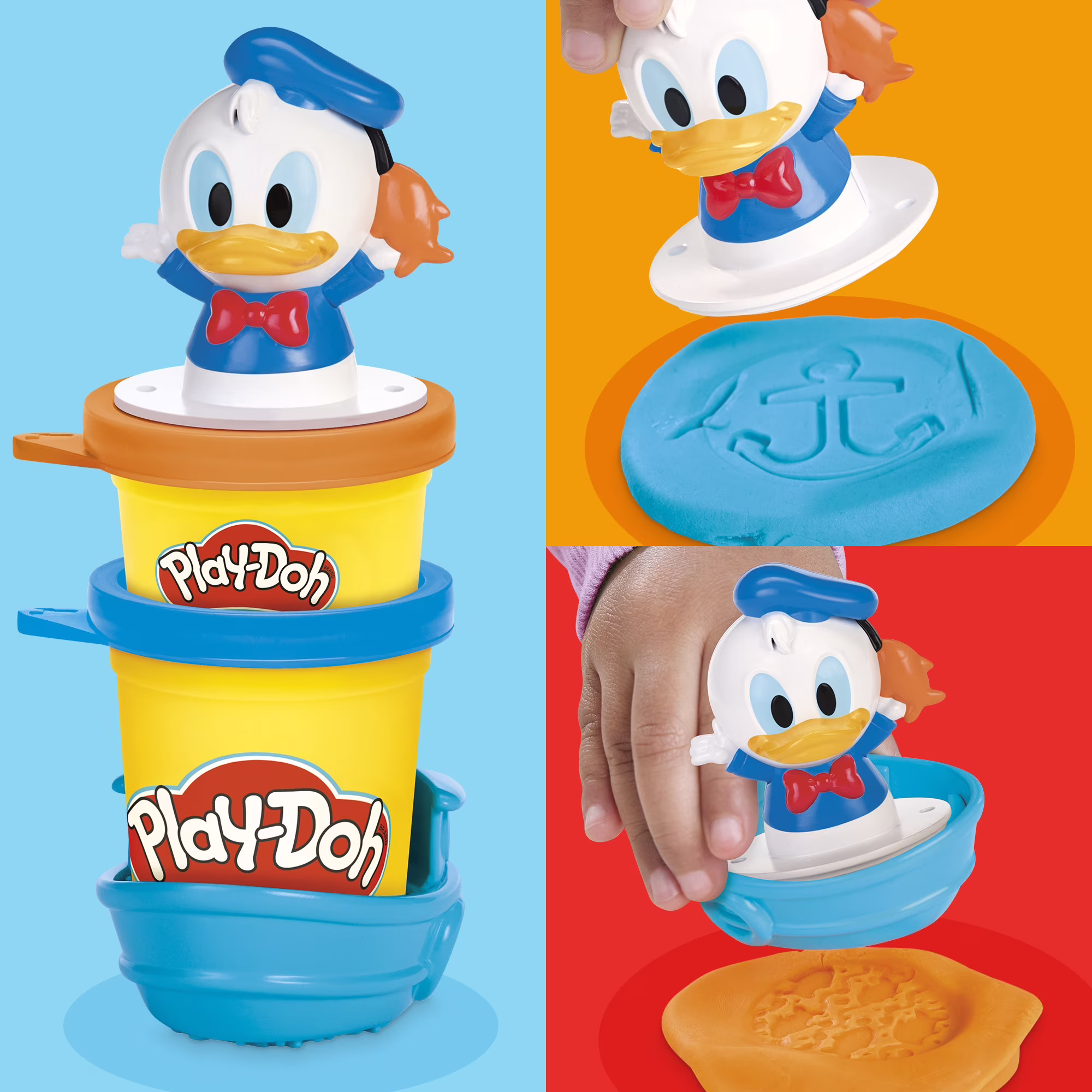 Play Doh Disney Junior Stamp and Go Donald Duck Play Doh Disney Junior Stamp and Go Donald Duck