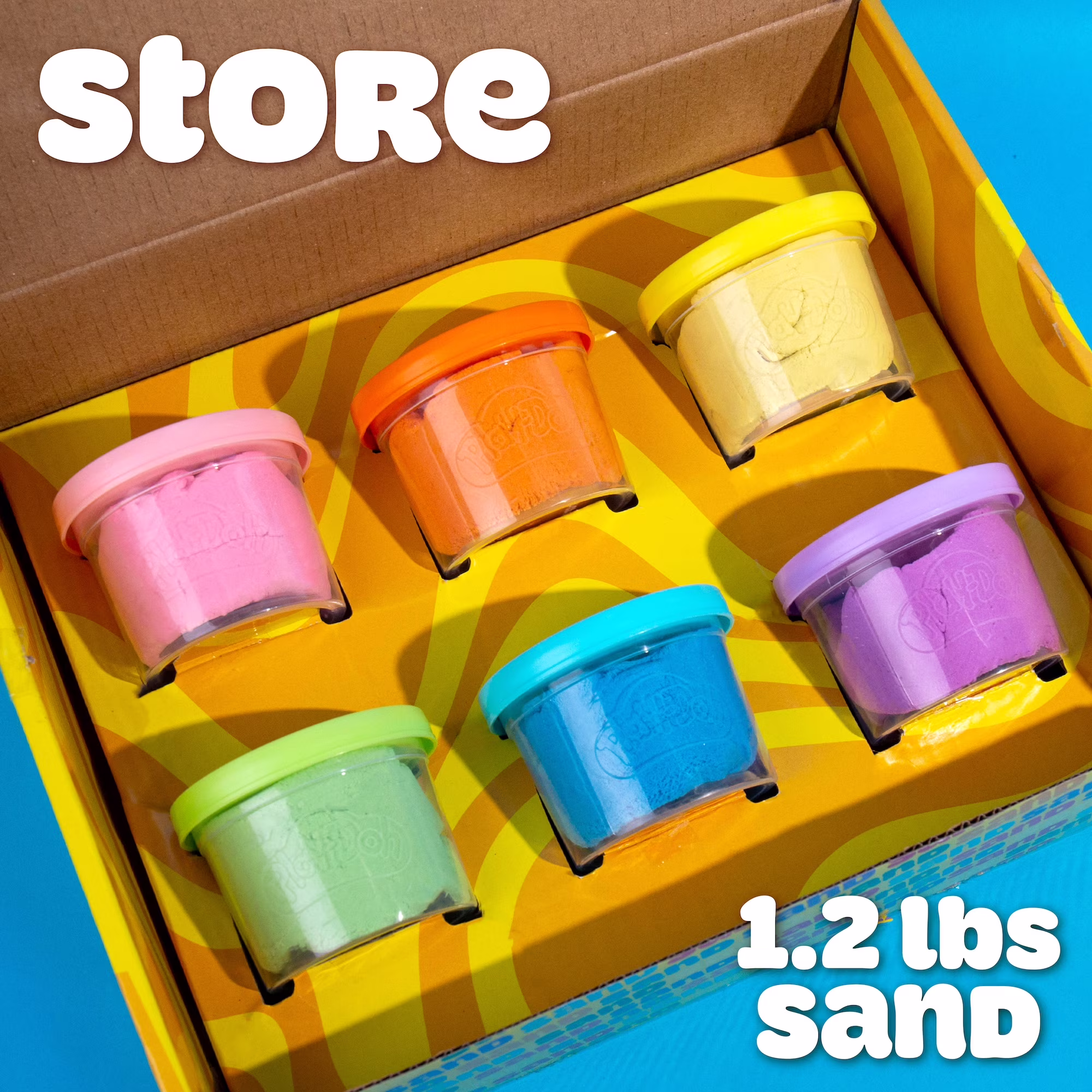 Play-Doh Sand 6 Pack Scented Play-Doh Sand 6 Pack Scented