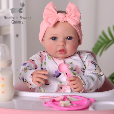 Sleeping Real Life Baby Dolls with Toy & Gift Set for Kids