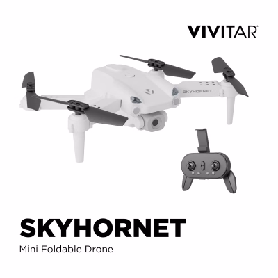 Vivitar SkyHornet Foldable RC Drone with 720p HD Camera