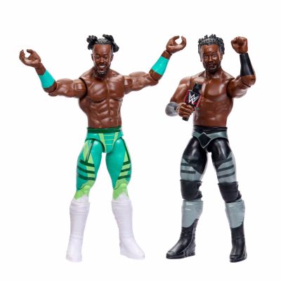 WWE Main Event Showdown Kofi Kingston & Xavier Woods Action Figures Set