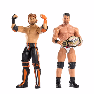 WWE Main Event Showdown LA Knight vs Logan Paul Action Figures Set