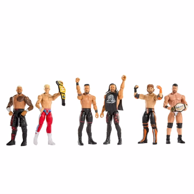 WWE Main Event Showdown LA Knight vs Logan Paul Action Figures Set