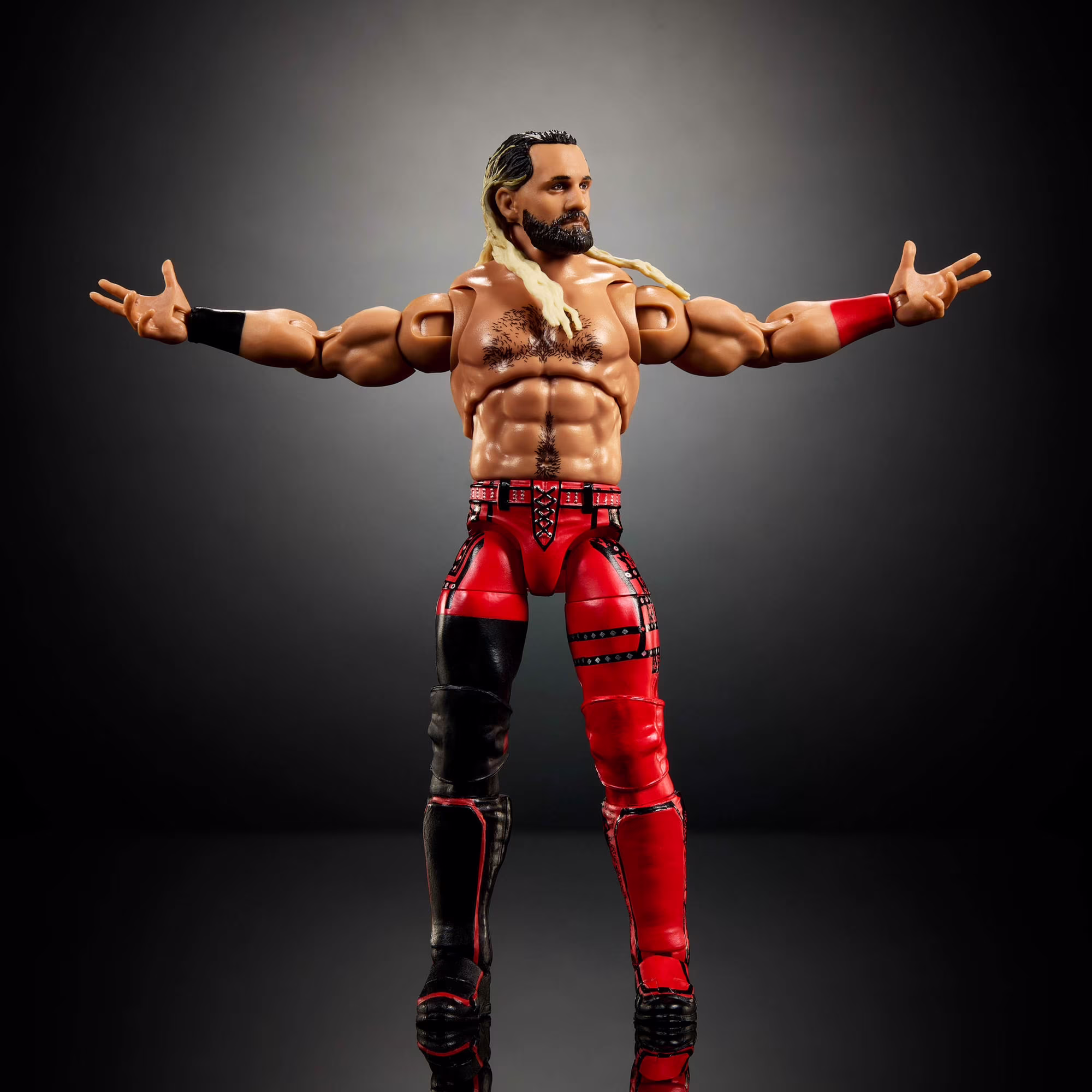 WWE Seth Rollins Action Figure & Accessories Set WWE Seth Rollins Action Figure & Accessories Set